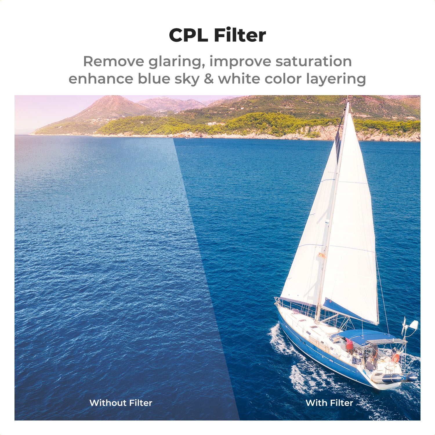 K&F Concept 3Pack ND PL Filter Set for DJI Air 3S, CPL + ND8 + ND16 Neutral Density Polarizer Multi-Function Filters Drone Lens Accessories, HD Optical Glass/Multi-Coated/Gimbal Safe K&F Concept 3Pack ND PL Filter Set for DJI Air 3S, CPL + ND8 + ND16 Neutral Density Polarizer Multi-Function Filters Drone Lens Accessories, HD Optical Glass/Multi-Coated/Gimbal Safe